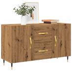 vidaXL Dressoir 100x36x60 cm bewerkt hout artisanaal, Verzenden, Nieuw, Overige houtsoorten