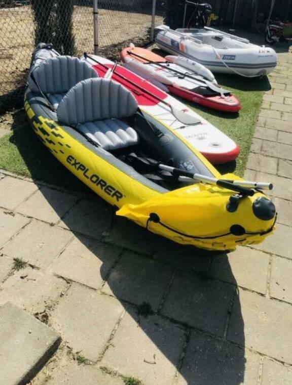 Kayak Intex K2 Explorer Kano, Watersport en Boten, Kajaks, Nieuw, Ophalen of Verzenden