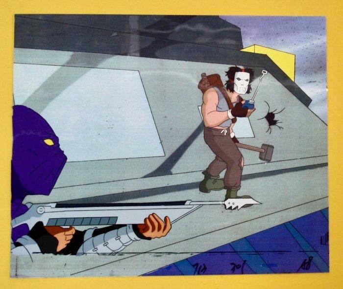 Teenage Mutant Ninja Turtle  Origineel animatiecel met, Cd's en Dvd's, Dvd's | Tekenfilms en Animatie