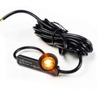 LED markeerlicht amber met R65 flitser 12-24v 200cm kabel, Auto-onderdelen, Verlichting, Ophalen of Verzenden, Nieuw