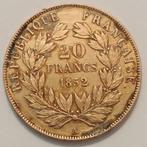 Frankrijk. 20 Francs 1852-A Louis-Napoleon Bonaparte
