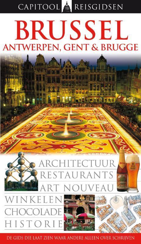 Brussel, Antwerpen, Gent en Brugge / Capitool reisgidsen, Boeken, Reisgidsen, Zo goed als nieuw, Verzenden