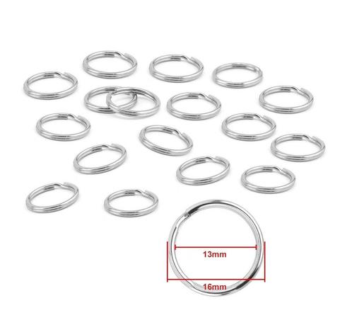 Set van 180 metalen sleutelringen voor sleutelhangers  (16, Doe-het-zelf en Verbouw, Gereedschap | Handgereedschap, Nieuw, Ophalen of Verzenden