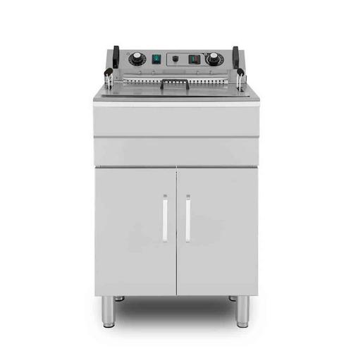 HCB Friteuse - 20 liter - 400V - RVS, Zakelijke goederen, Horeca | Keukenapparatuur, Nieuw in verpakking, Fornuis, Frituur en Grillen