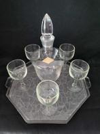 Rare ensemble de service Art Déco en verre au manganèse – 5