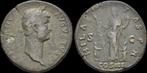117-138ad Roman Hadrian Ae sestertius Hilaritas standing..., Verzenden