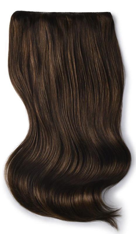 Remy Human Hair extensions Double Weft  16 - bruin 4#, Sieraden, Tassen en Uiterlijk, Uiterlijk | Haarverzorging