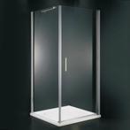 Douchecabine Sanilux Swing Vierkant met Swingdeur 100x100cm, Doe-het-zelf en Verbouw, Sanitair, Ophalen of Verzenden, Nieuw, Chroom
