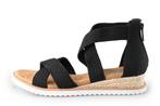 Bobs Sandalen in maat 38 Zwart | 10% extra korting, Verzenden, Zwart, Sandalen of Muiltjes, Zo goed als nieuw