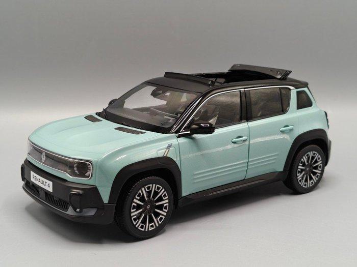 Norev 1:18 - Modelauto - Renault 4 E-Tech 100% Electric, Hobby en Vrije tijd, Modelauto's | 1:5 tot 1:12