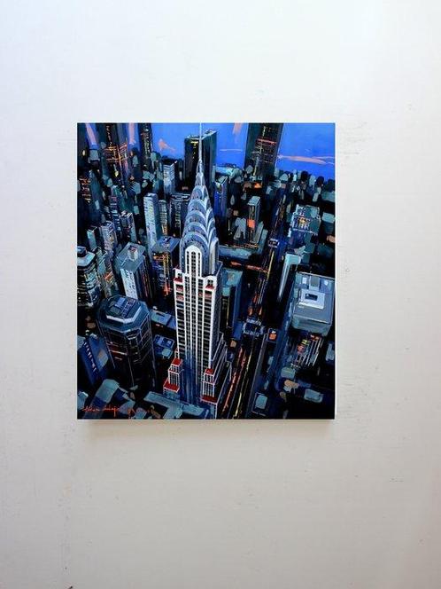 Adam Wajerczyk (1975) - New York, Antiek en Kunst, Kunst | Schilderijen | Modern