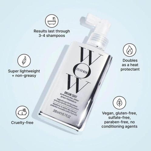 Color WoW Dream Coat Supernatural Spray 50ml, Sieraden, Tassen en Uiterlijk, Uiterlijk | Haarverzorging, Gel, Wax, Haarlak of Mousse