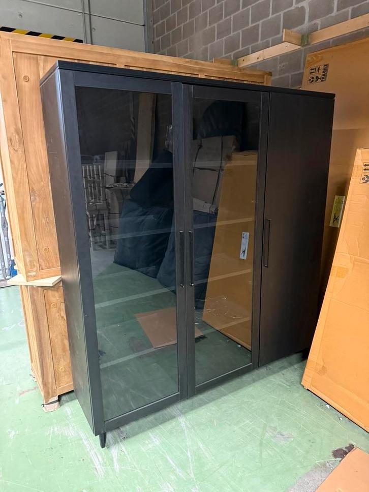 Marrakech vitrine, kleur noir, Huis en Inrichting, Kasten | Vitrinekasten, Nieuw