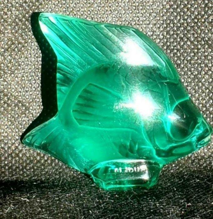 Lalique - Figuur - Fish Emerald 1912 - Glas, Antiek en Kunst, Antiek | Glas en Kristal