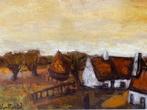 Théo Van Rintel (1936-) - Landschap met huisjes