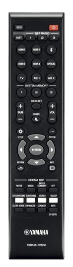 Afstandsbediening Yamaha ysp-5600 fsr145 zr15250, Ophalen of Verzenden, Nieuw, Origineel