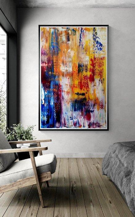Luc Mora - Dissolved colours - XXL, Antiek en Kunst, Kunst | Designobjecten