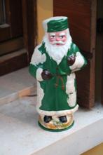 snoepcontainer in de vorm van een kerstman met groene jas,, Diversen, Nieuw