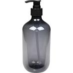 Benson Zeepdispenser blauw - 500 ml - Zilverkleurige pomp..., Doe-het-zelf en Verbouw, Sanitair, Ophalen of Verzenden, Nieuw