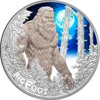 Niue. 1 Dollar 2024 Big Foot Colorized & Proof, with Box