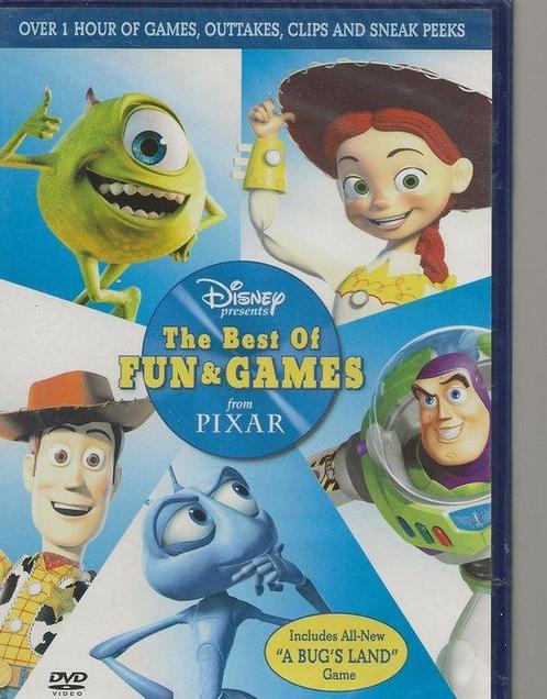 The best of Disney Pixar fun and games (dvd tweedehands, Spelcomputers en Games, Games | Overige, Zo goed als nieuw, Ophalen of Verzenden