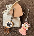 Jute giftbags incl. hartvormig kraft kaartje aan jute touw, Hobby en Vrije tijd, Knutselen, Verzenden, Nieuw, Materiaal