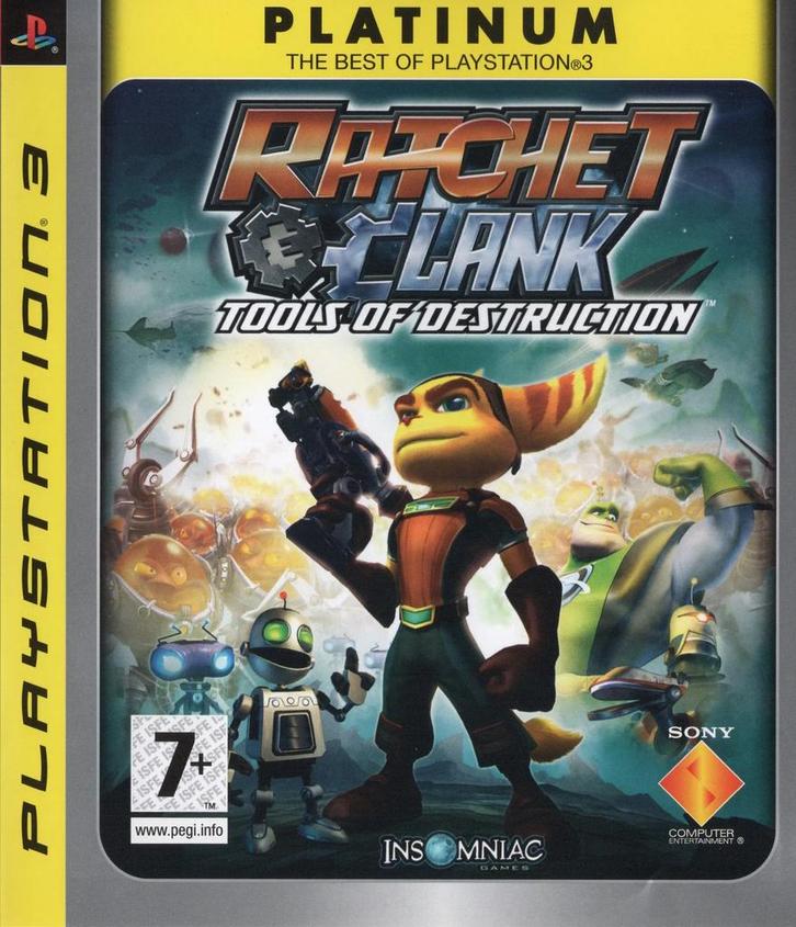 Ratchet & Clank: Tools of Destruction [Platinum] - PlayStat…, Spelcomputers en Games, Games | Sony PlayStation 3, Ophalen of Verzenden