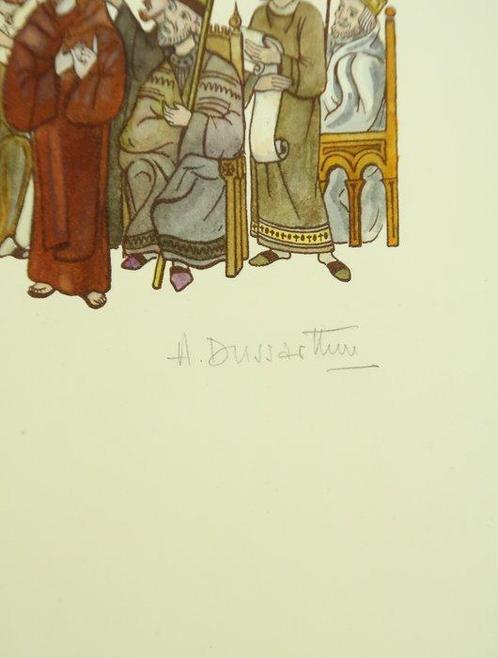 Signé; Dussarthou / Saint François dAssise - Les Fioretti, Antiek en Kunst, Antiek | Boeken en Bijbels