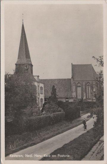 KESTEREN - Ned. Herv. Kerk en Pastorie, Verzamelen, Ansichtkaarten | Nederland, Verzenden