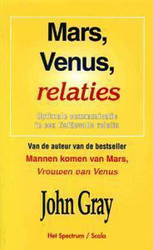 Mars, Venus, relaties / Prisma 9789027451620 John Gray, Boeken, Psychologie, Gelezen, Verzenden