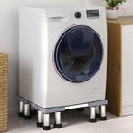 vidaXL Wasmachinesokkel Grijs 67 x 67 x 21.5 cm Metaal, Witgoed en Apparatuur, Wasmachines, Verzenden, Nieuw
