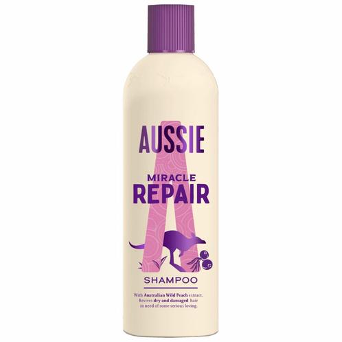 6x Aussie Shampoo Miracle Repair 300 ml, Sieraden, Tassen en Uiterlijk, Uiterlijk | Haarverzorging, Nieuw, Verzenden