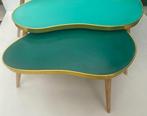 Set bijzettafels - ABS, Hout - Set van drie retro