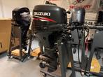 Suzuki 25 pk 4 takt  knuppelbest. kortstaart incl. 1jr. gar., Watersport en Boten, Ophalen, Gebruikt, Viertaktmotor, Buitenboordmotor