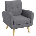 TRUUSK Fauteuil In Scandinavisch Ontwerp, Accentstoel, Knoop, Huis en Inrichting, Banken | Bankstellen, Verzenden, Nieuw