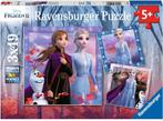 Frozen 2 - De Reis Begint Puzzel (3x49 stukjes) |, Kinderen en Baby's, Speelgoed | Kinderpuzzels, Nieuw, Verzenden