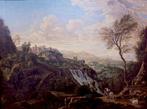 Raffaele Carelli (1795-1864) - Paesaggio di Tivoli, Antiek en Kunst