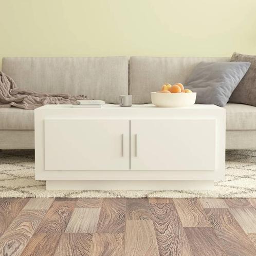 Witte Salontafel - Retourdeal - Perfect voor Kleine Ruimtes, Huis en Inrichting, Tafels | Salontafels, Nieuw, Ophalen of Verzenden
