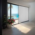 Zonnescherm Taija met handslinger - 120 x 310 cm, lichtgrijs, Verzenden, Nieuw