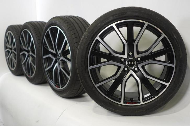 Audi A6 A7 4K C8 20 inch velgen Goodyear Zomerbanden Origine, Auto-onderdelen, Banden en Velgen, Velg(en), Gebruikt, 20 inch, Zomerbanden