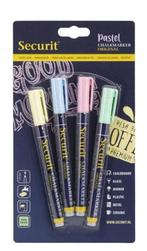Liquid pastel krijtstift met 1-2mm | 4 stuks | 8,5(h) x 1..., Verzenden, Nieuw in verpakking