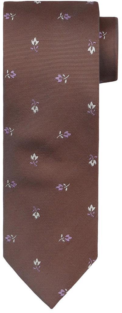 Suitable Stropdas Zijde Bloem Bruin maat one size Heren, Kleding | Heren, Stropdassen, Bruin, Nieuw, Verzenden