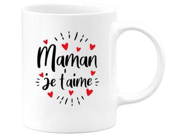 Veiling - Grappige mok Maman je taime franse taal beschikbaar voor biedingen