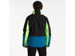 Dare2B Roving II Waterdichte Jas - Groen/Blauw/Zwart - Maat, Verzenden, Nieuw