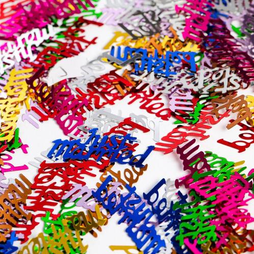 Tafelconfetti Just Married, Hobby en Vrije tijd, Feestartikelen, Nieuw, Verzenden