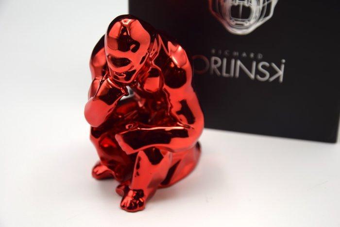 Richard Orlinski (1966) - Kong Penseur Spirit (Red Edition), Antiek en Kunst, Kunst | Designobjecten