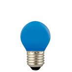 LED Partylights Kogel 1W E27 blauw - in & outdoor, Nieuw