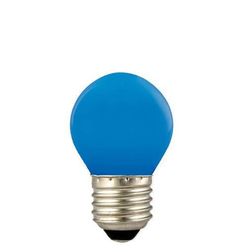 LED Partylights Kogel 1W E27 blauw - in & outdoor, Huis en Inrichting, Lampen | Losse lampen