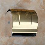 Gouden WC rol houder  Goudkleurige design toiletpapier houde