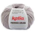 Katia Merino Aran - 12 lichtgrijs - Merinogaren, Ophalen of Verzenden, Nieuw